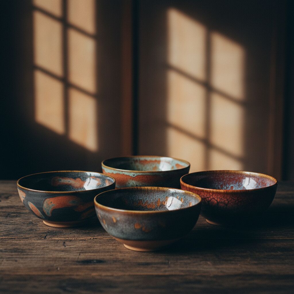 Ember Stoneware Bowl Set